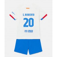 Dres Barcelona Sergi Roberto #20 Preč pre deti 2023-24 Krátky Rukáv (+ trenírky)